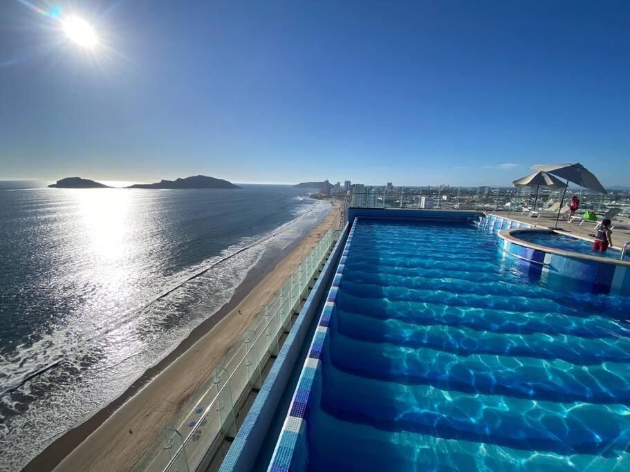 Central102-705/piscinapiso22/vistas360/malecón Apartamento Mazatlán